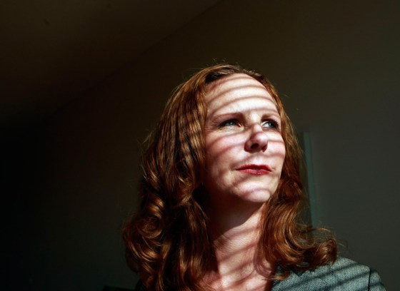 Image: Carolyn Schapper poses in her home in Washington, D.C.